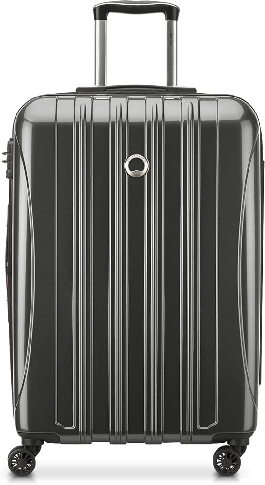 DELSEY PARIS Helium Aero Hardside Expandable Luggage with Spinner Wheels, Brushed Charcoal, Check... | Amazon (US)