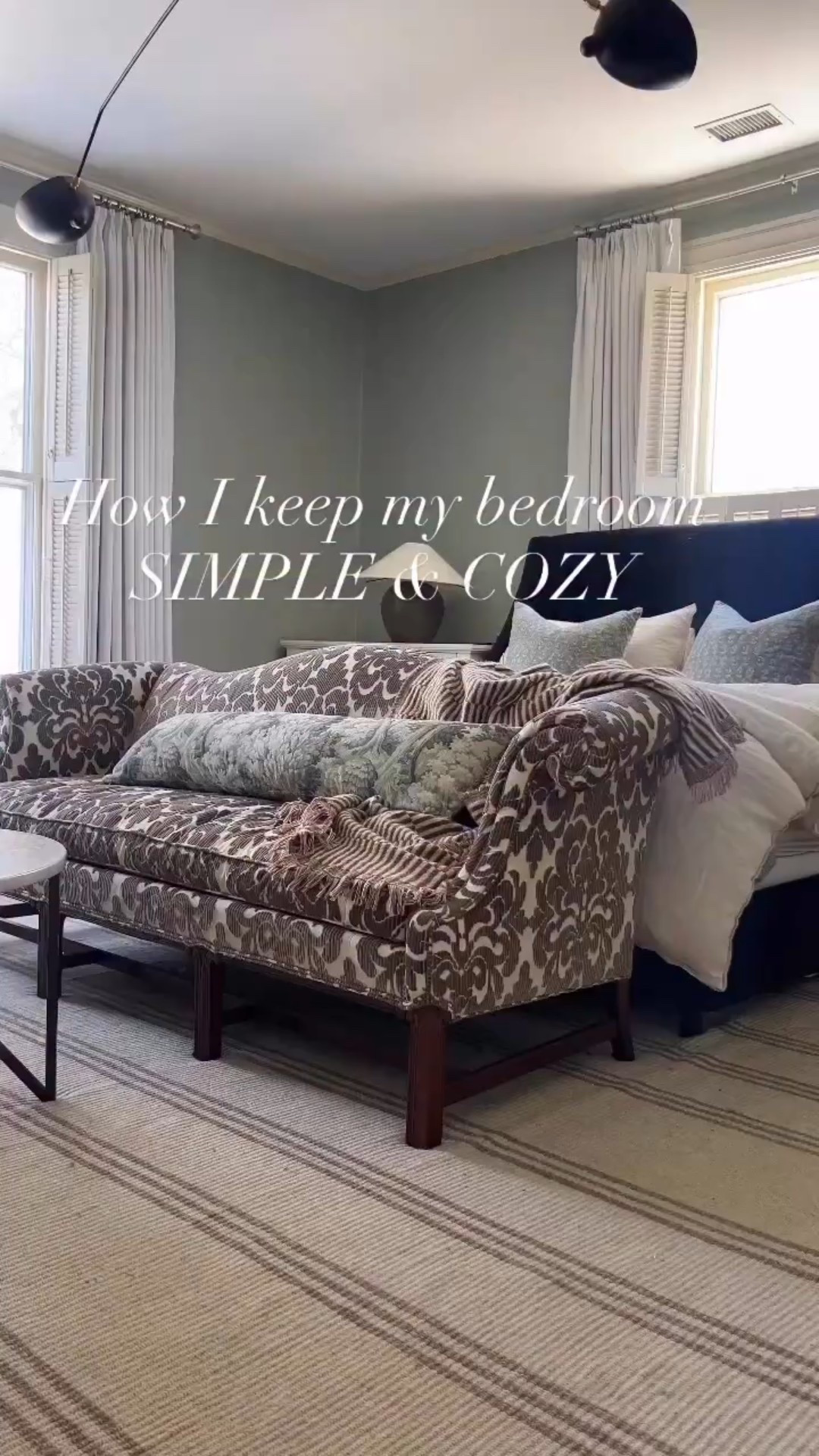 In our bedroom I use pairs, texture & pattern & love our main pieces 

#LTKselfcare #LTKHome