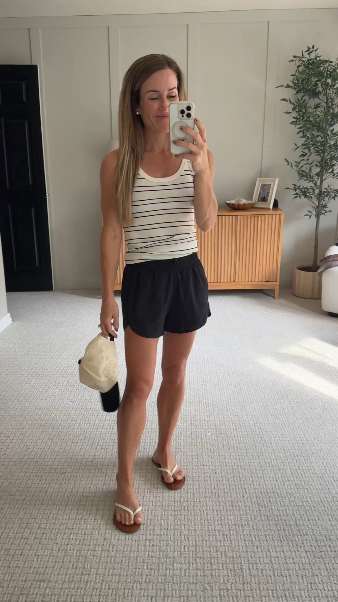 Casual mom outfit 
Target shorts
Walmart tank

#LTKootd #LTKmomlife