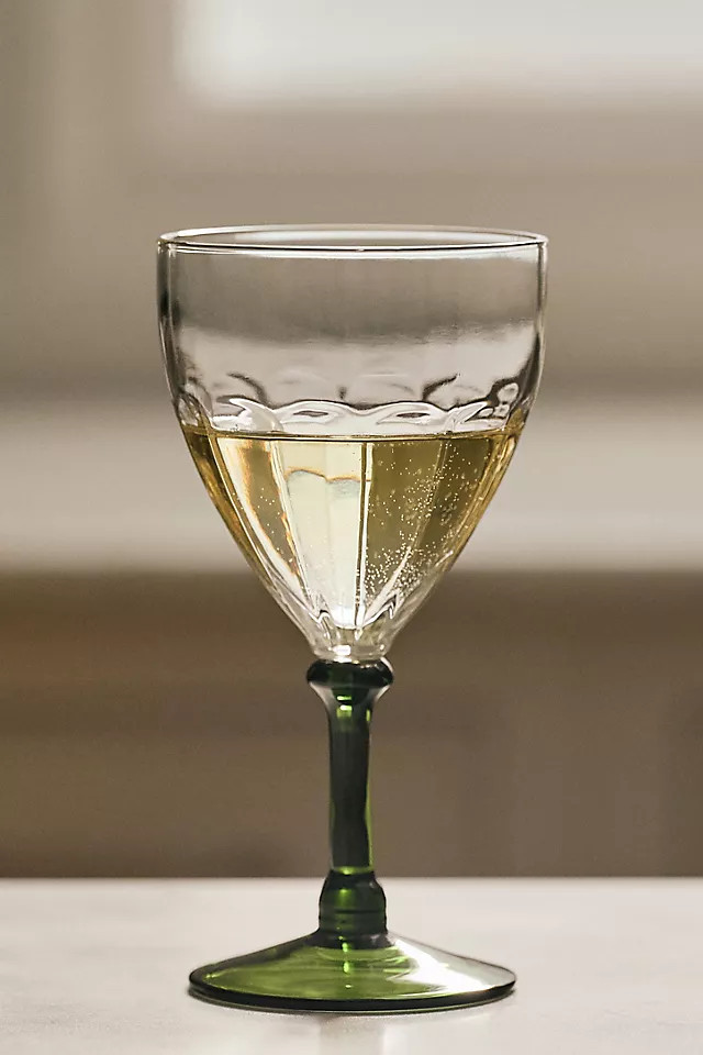 Rue Wine Glasses, Set of 4 | Anthropologie (US)