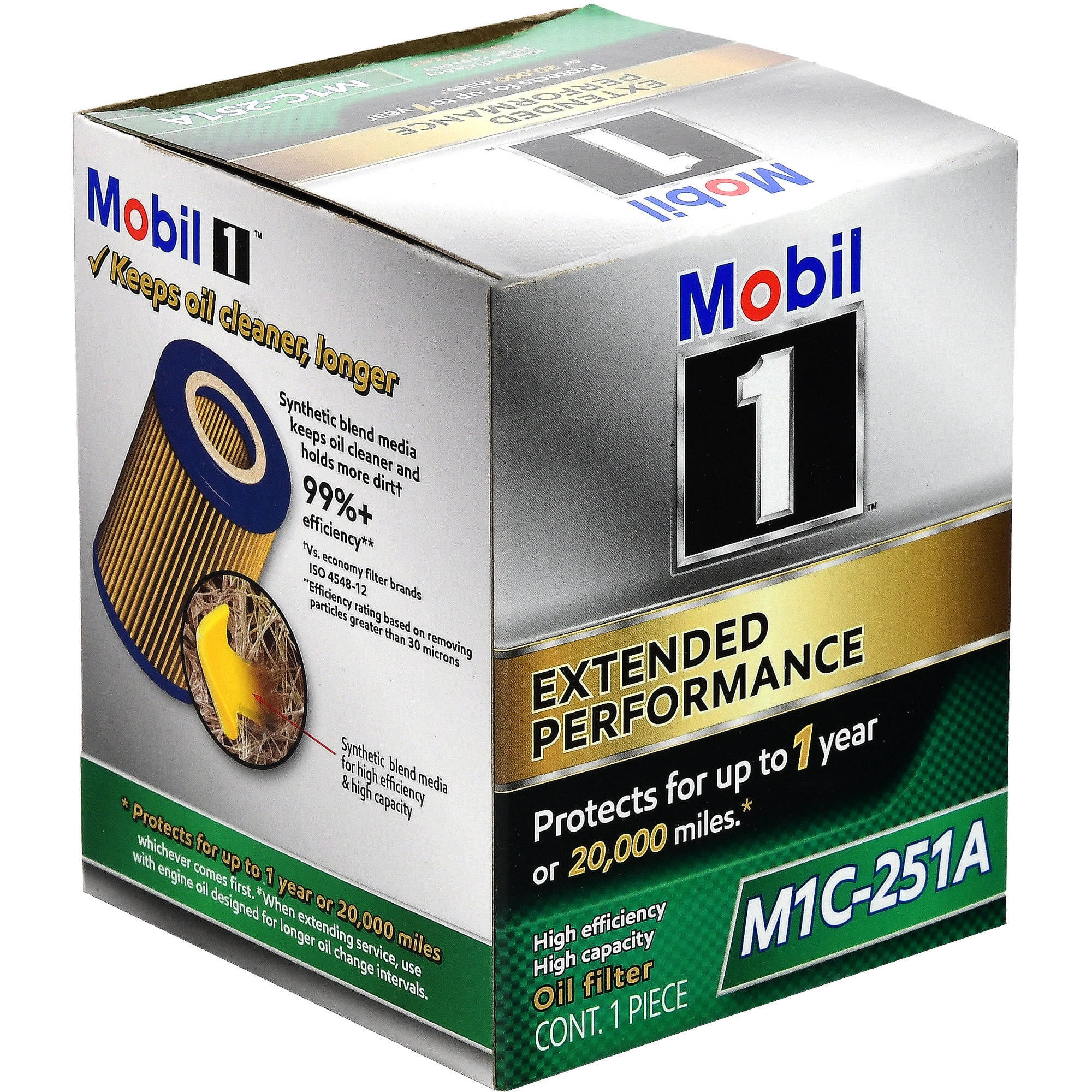 Mobil 1 Extended Performance M1C-251A Oil Filter | Walmart (US)