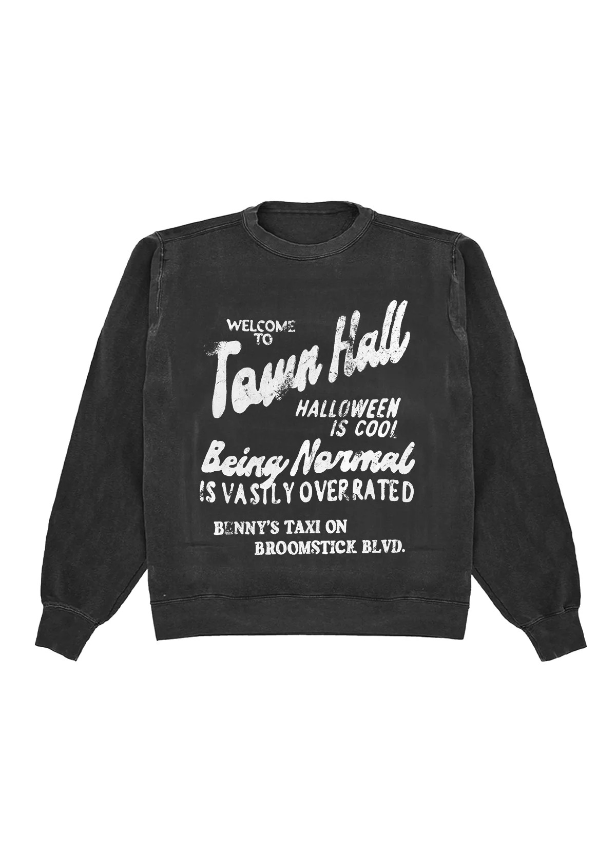 Welcome To Town Hall Crewneck | Shop Kristin Jones