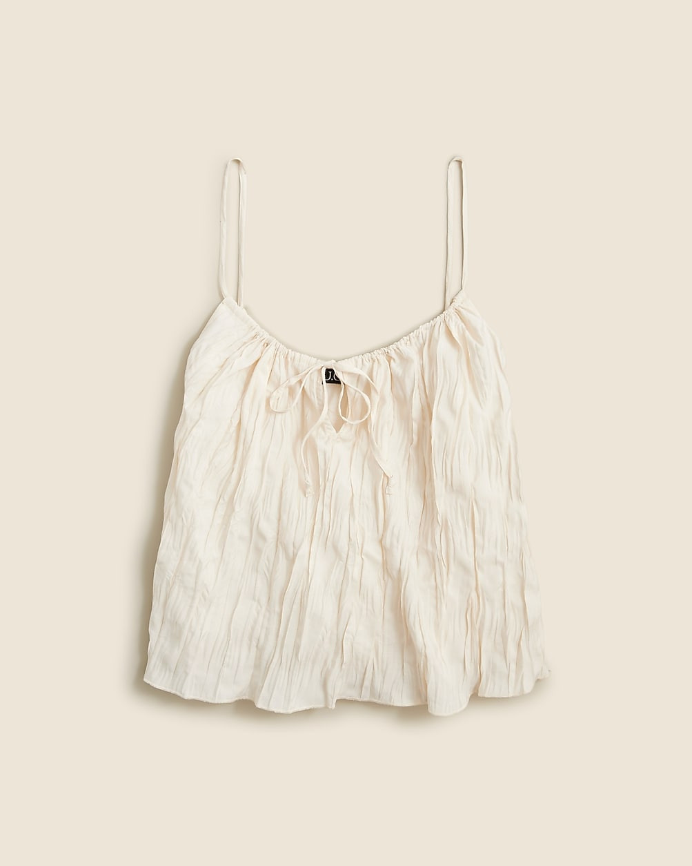 Crinkled tank top | J. Crew US