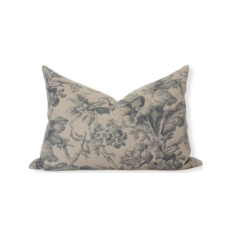 Textileish Floral Pillow Cover | Wayfair | Wayfair North America