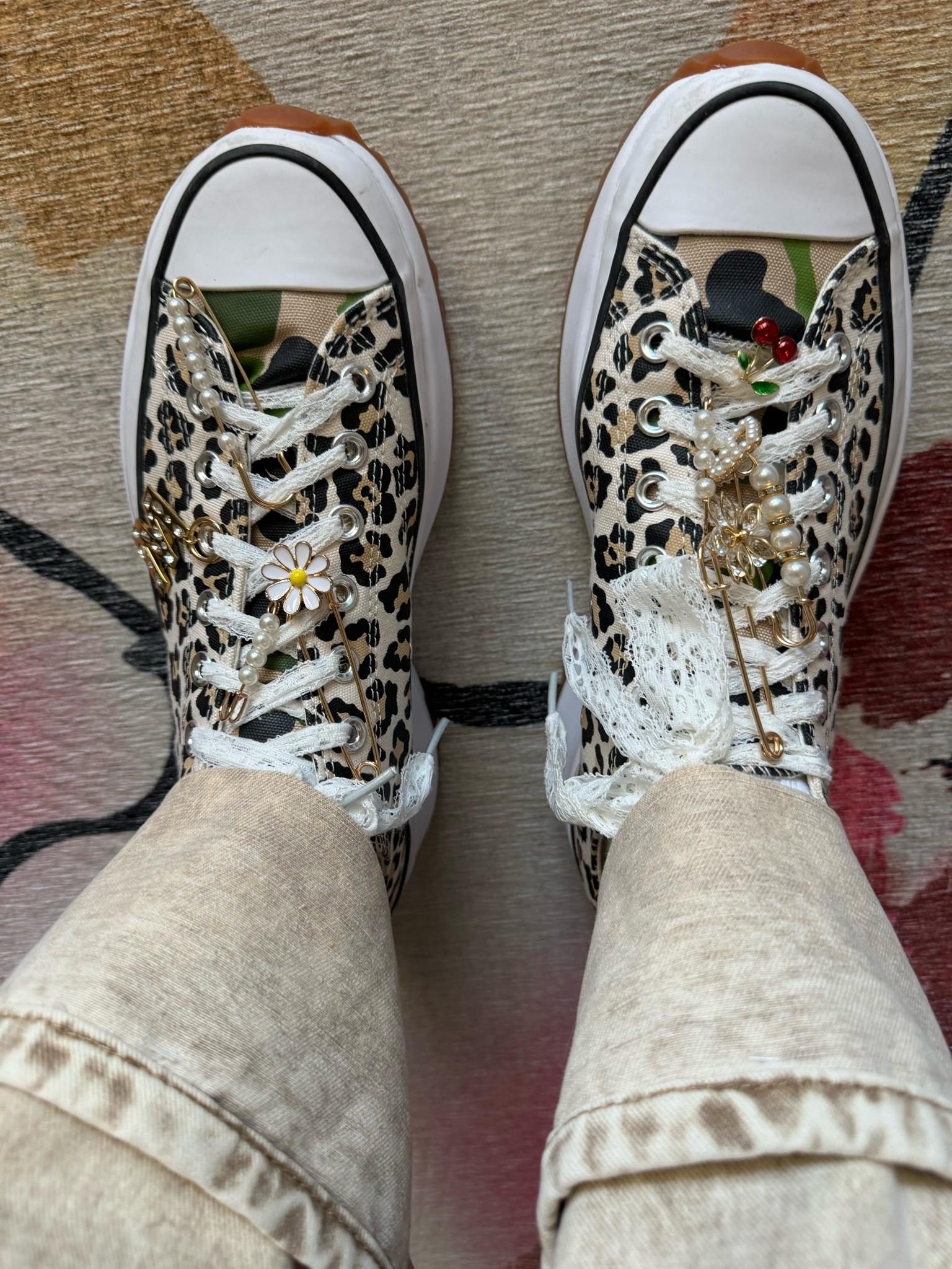 Shoe charms and lace laces! 

#LTKStyleTip #LTKOver40 #LTKShoeCrush