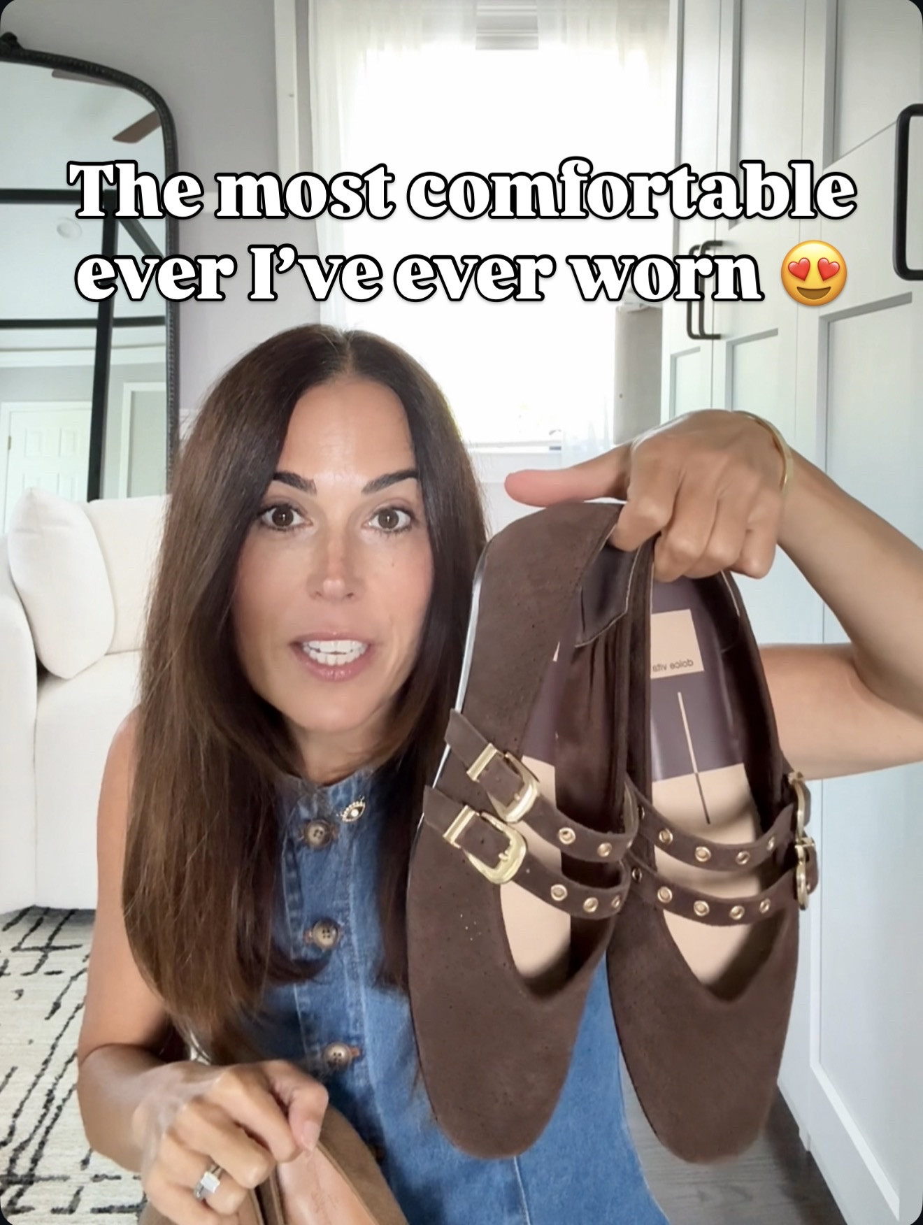 The most comfortable flats I own — zero break-in needed ✨ 🔗⬇️

#LTKmomlife #LTKootd #LTKOver40