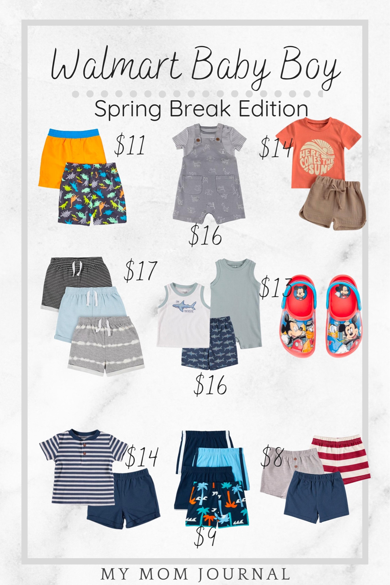 Walmart Baby Boy finds for spring break! ☀️✈️

#walmart #walmartfashion #walmartfinds #kidfinds #kidfashion #springbreak #springbreakfashion 



#LTKswim #LTKkids #LTKfamily
