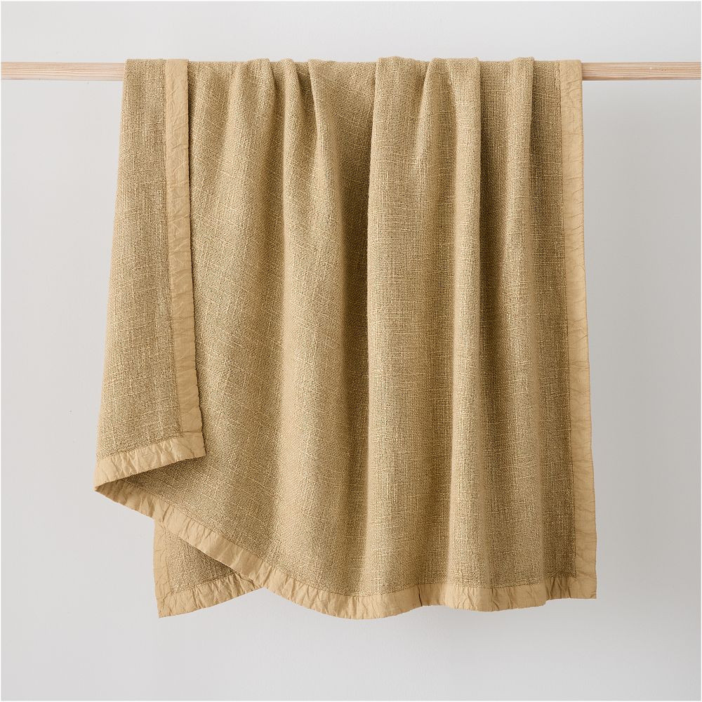 Viscose Linen Throw | West Elm (US)