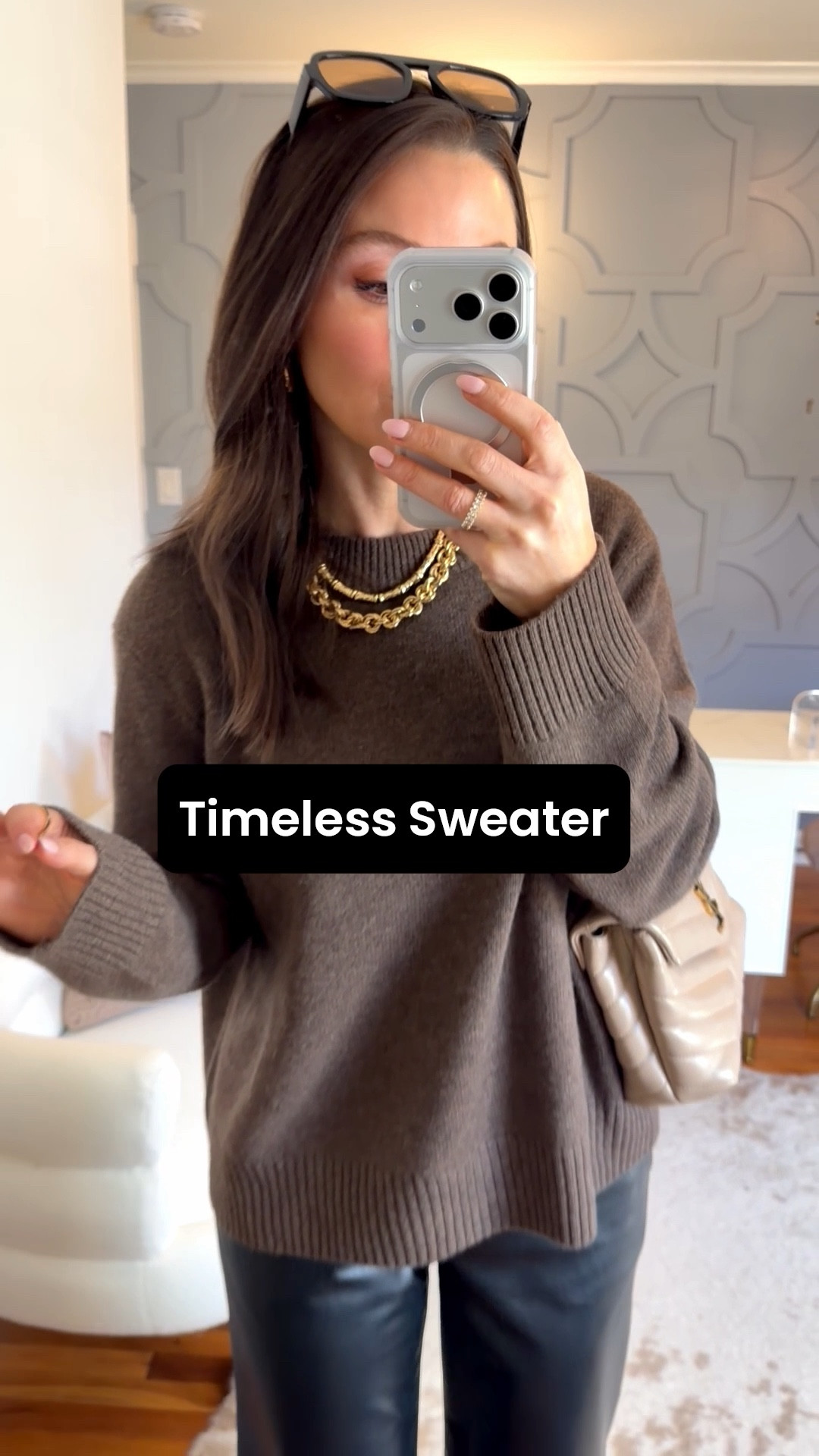 I did my true size small in this sweater. Comes in multiple colors!

@onequince #quince partner

#LTKOver40 #LTKSeasonal #LTKStyleTip