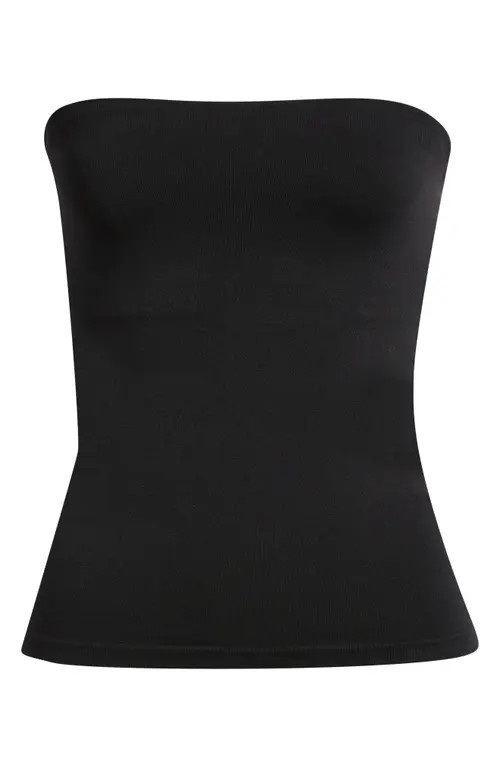 Free People The Carrie Tube Top in Black at Nordstrom, Size X-Small | Nordstrom