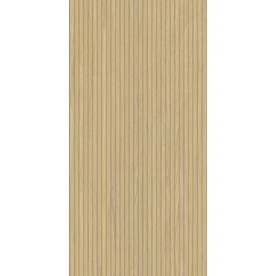 Woodline 24"x48" 3D Ribbed/Fluted Wood Look Porcelain Wall and Floor Tile | Wayfair North America