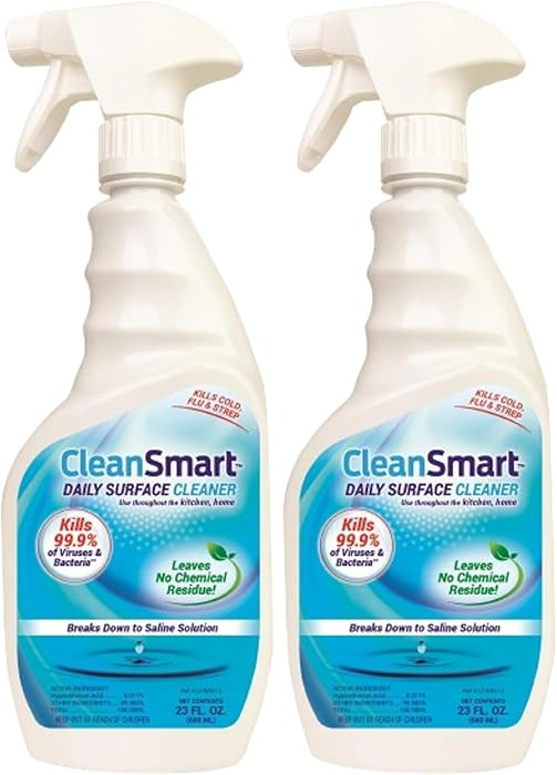 CleanSmart Daily Surface Cleaner and Pet-Safe Disinfectant, Kills 99.9% of Viruses, Bacteria, 23 ... | Amazon (US)