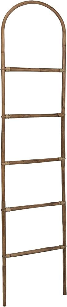 Creative Co-Op Decorative Bamboo Blanket Ladder, 60.25", Natural | Amazon (US)