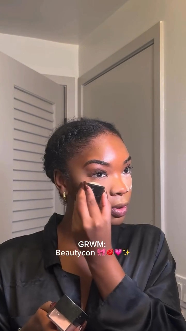 This was my first ever attending @beautycon & it was an absolute blast! Not to mention all of products we got for the free 😩💕

Makeup list below: 

@charlottetilbury Beautiful skin foundation 
@elfcosmetics camo concealer in “deep olive”
@hudabeauty setting powder in “cherry blossom cake”
@fentybeauty bronzer in “mocha mami” 
@sephora blush 
@sweedbeauty cloud mascara in black
@onesize lip liner in “coin collector”
@thelipbar gloss in “Spelman Girl”
@maybelline gloss in “Gummy bear”

Perfume:
@forvrmood perfume in “NDA”

#beautyreels #beautytips #girlsnight #makeuptips #blackgirlluxury #grwmmakeup #pr

#LTKWatchNow #LTKBeauty #LTKCyberWeek