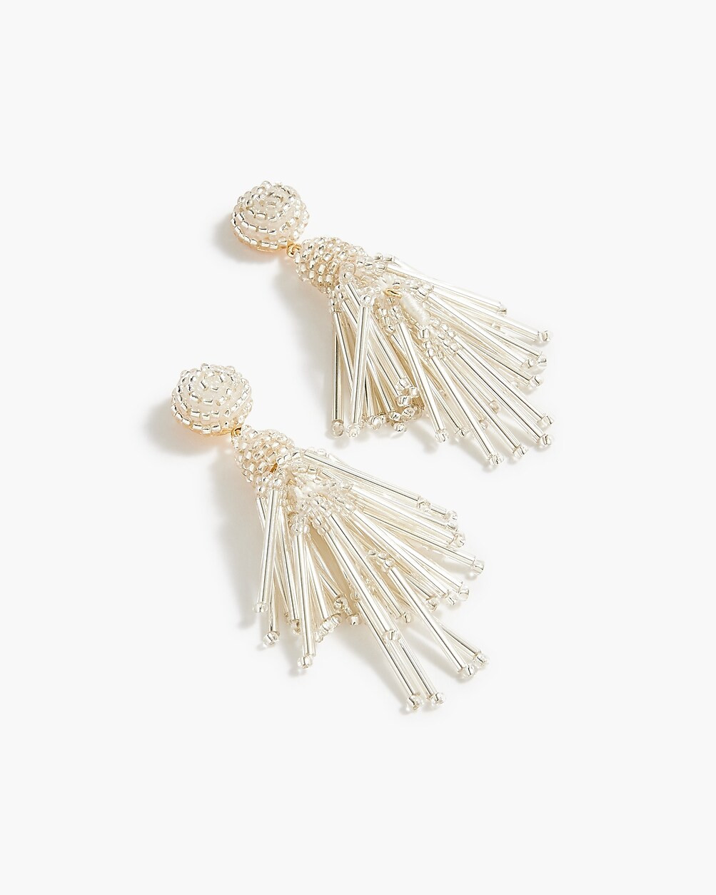 Beaded tassel earrings | J.Crew Factory