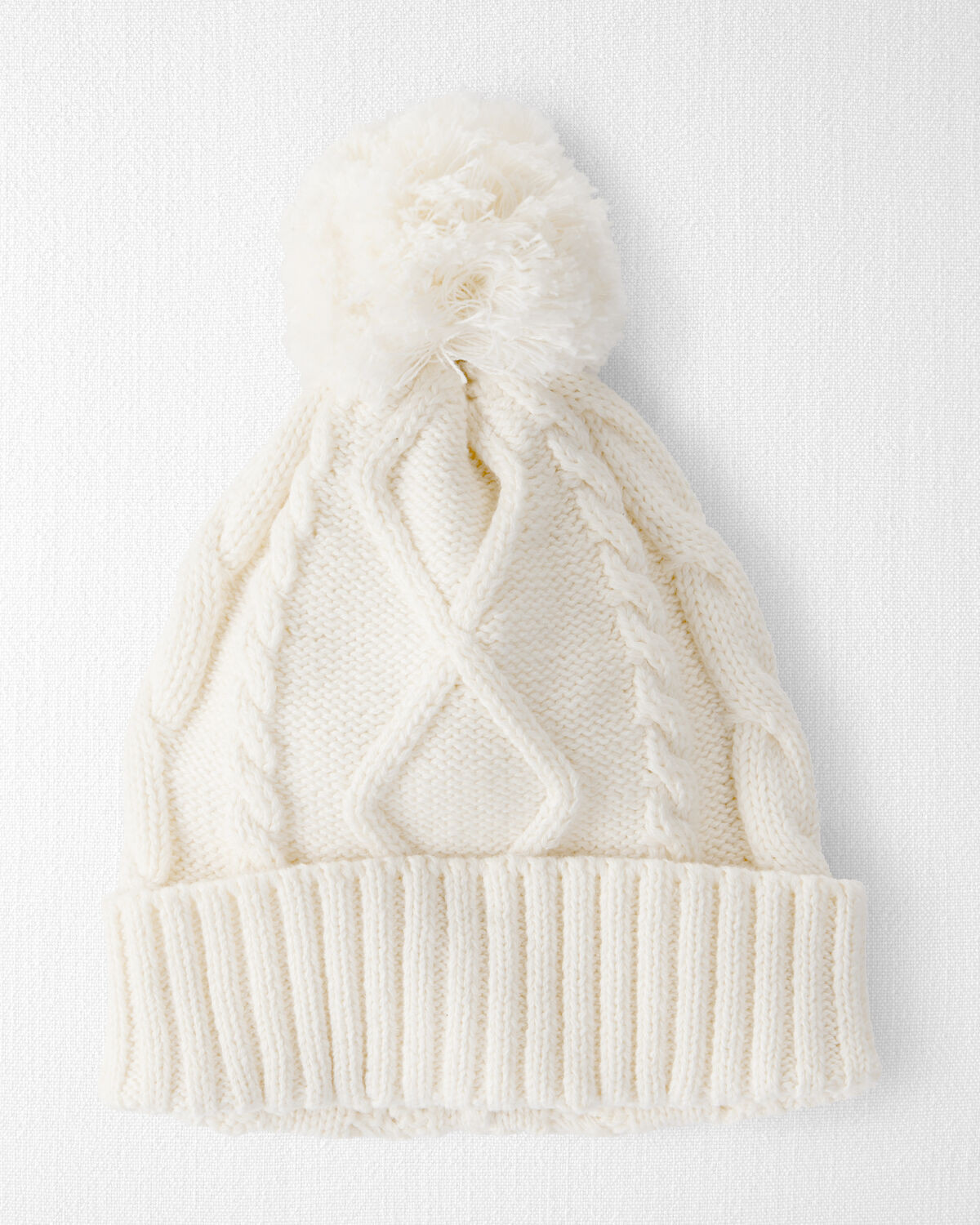 Baby Organic Cotton Cable Knit Hat | Carter's Inc