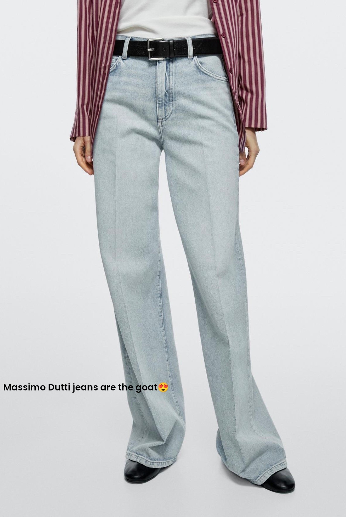 Massimo Dutti jeans are the goat😍