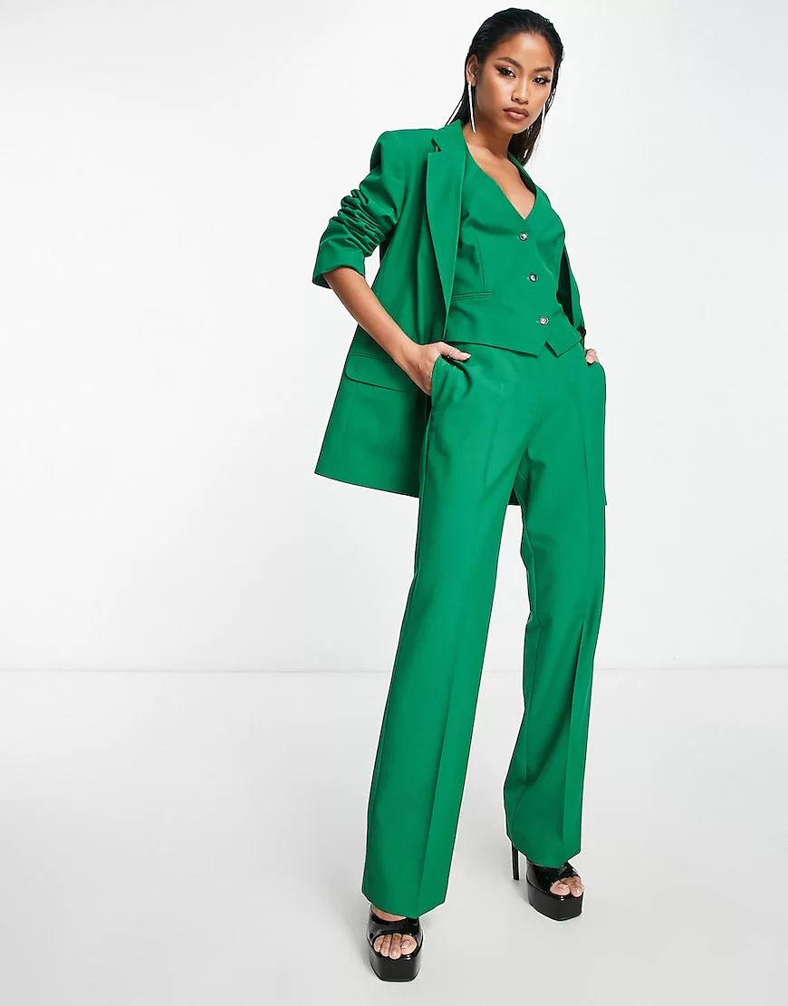 ASOS DESIGN mix & match suit in green | ASOS (Global)