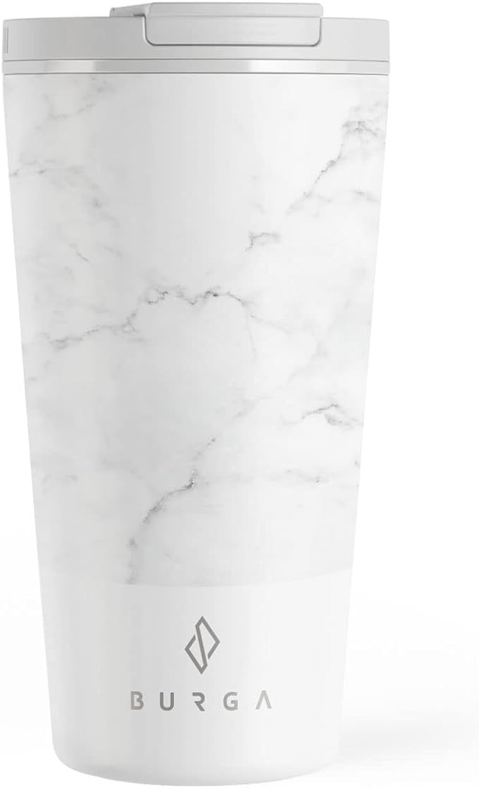 Amazon.com: BURGA Travel Coffee Mug (16oz) – Spill-Proof, Secure-Seal Insulated Coffee Mug – ... | Amazon (US)