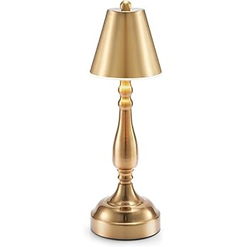 Cordless Rechargeable Table Lamp,5000mah Battery Operated Table Lamps Cordless, Portable Small Br... | Amazon (US)