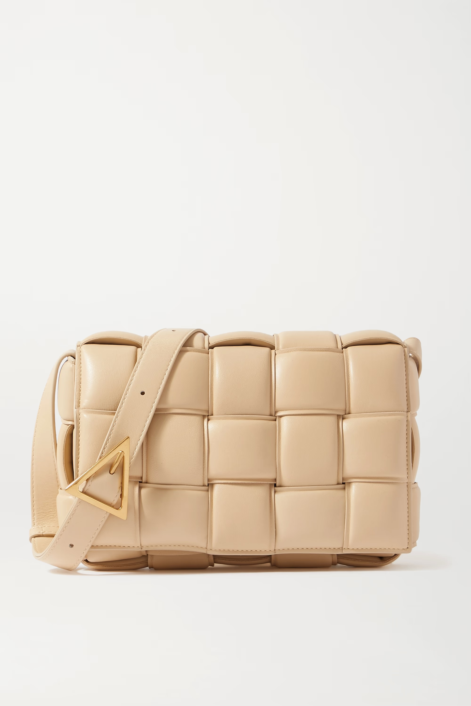 Cassette padded intrecciato leather shoulder bag | NET-A-PORTER (US)