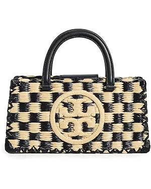 Tory Burch Women's Ella Hand Crocheted Top Handle Bag | Amazon (US)