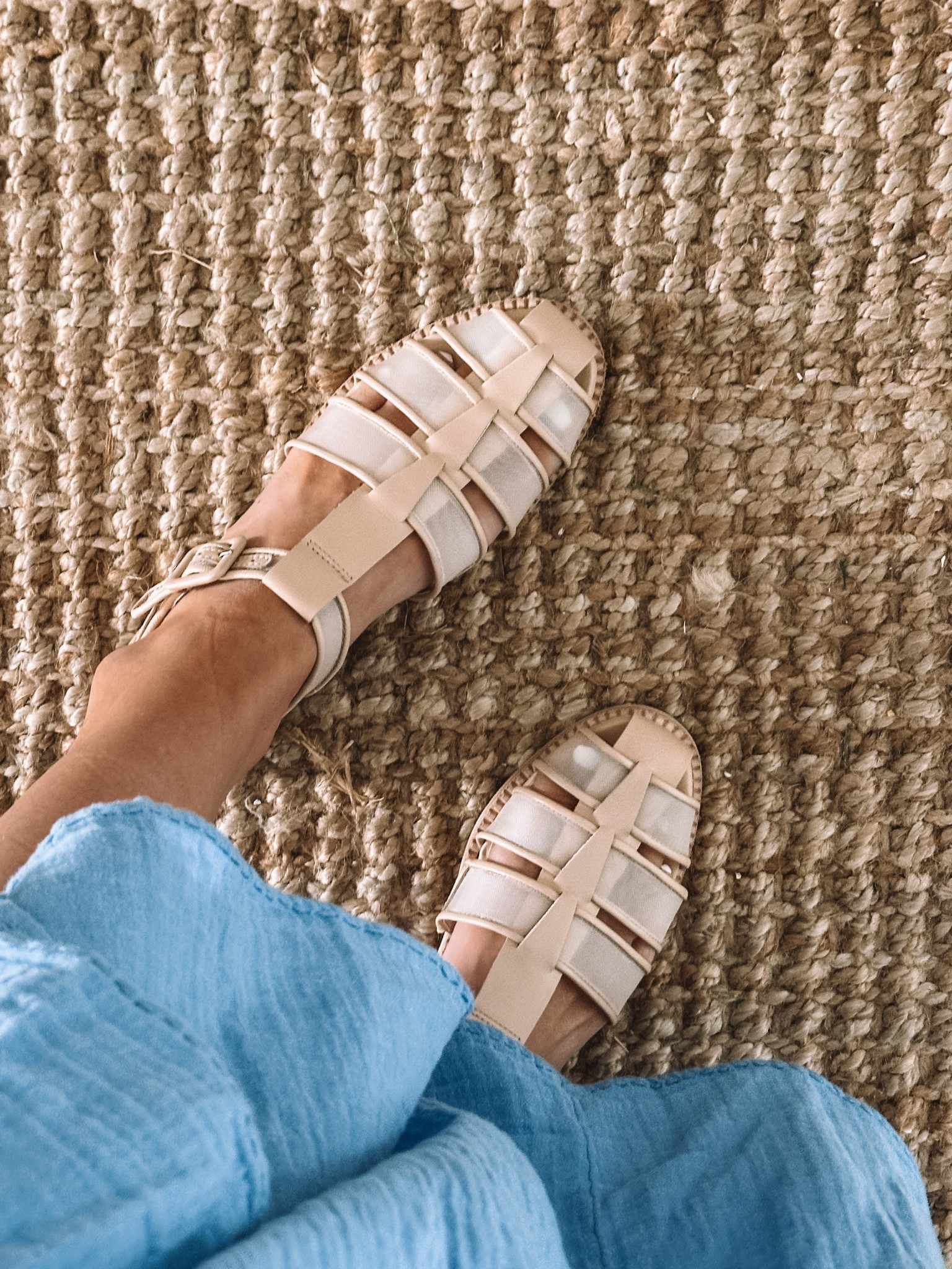 The cutest new sandals and they’re so comfortable right out of the box! I always size up 1/2 size in this brand and that was perfect with this style too. They come in tons of colors and textures and a lot of them are on super sale right now… $59 😳

#LTKSummerEdit #LTKShoeCrush #LTKSaleAlert