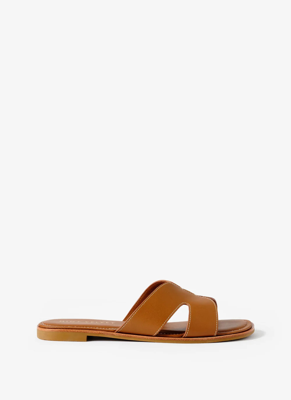 Darcy Tan Leather Sandals | Mint Velvet