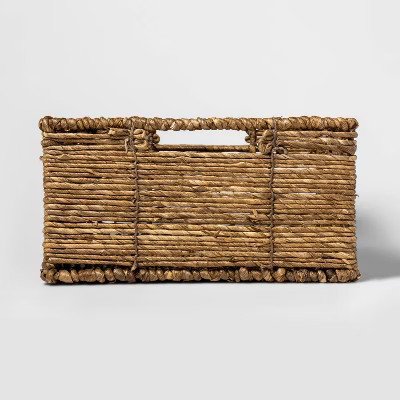 MidTone Folio Bin Dark Taupe 6"x12" - Threshold™ | Target