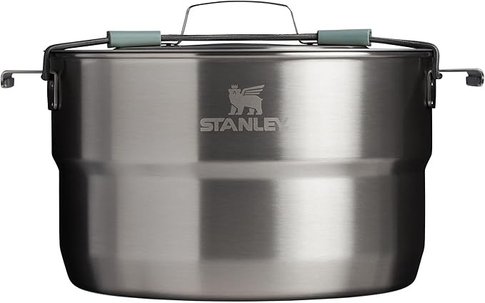 Stanley Wildfare Core 26-Piece Complete Camp Kitchen Cook Set | 4 qt Pot with Lid, 8in Fry Pan | ... | Amazon (US)