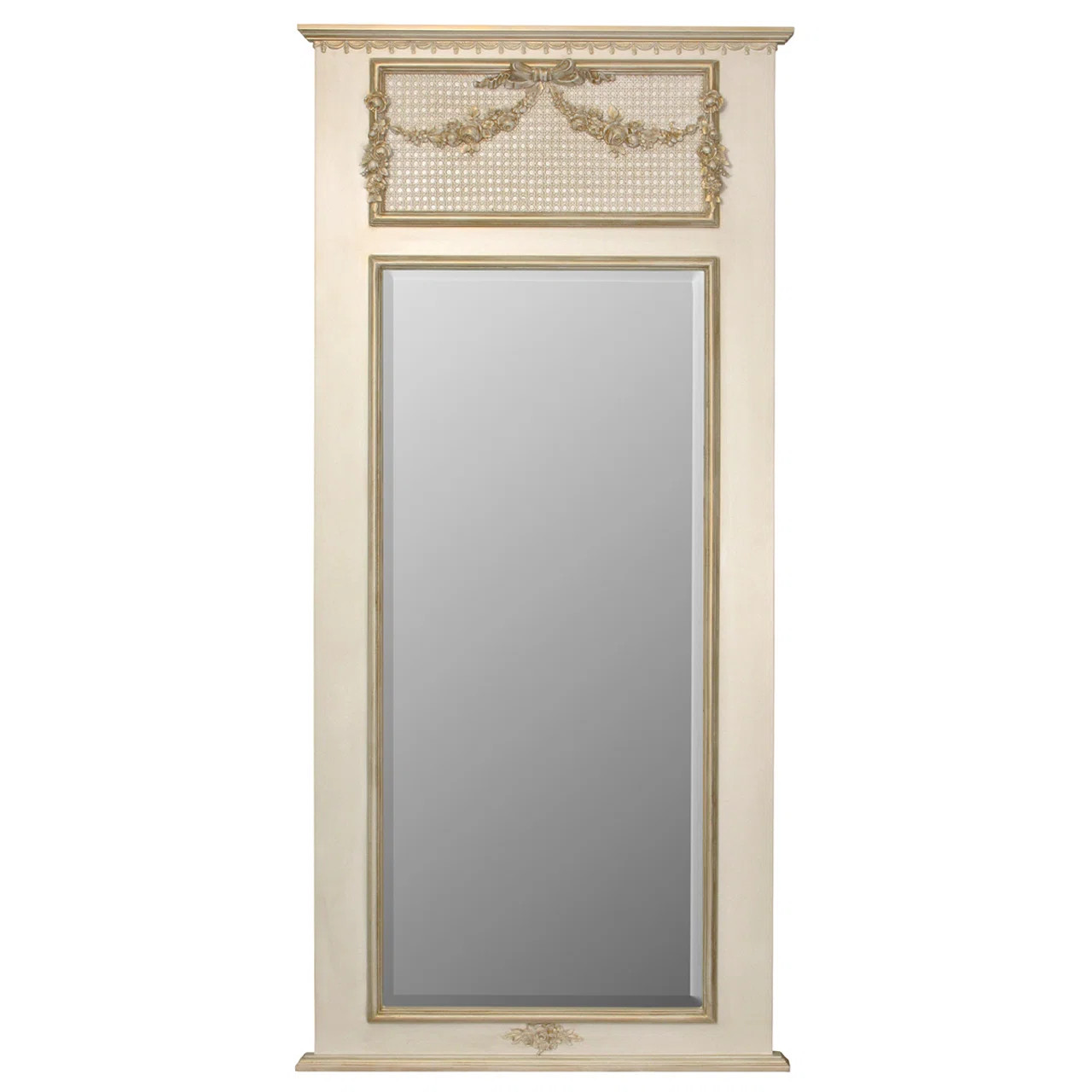 Trumeau Wood Flat Wall Mirror | Wayfair North America