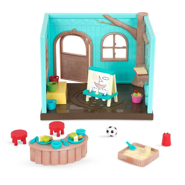 Li'l Woodzeez Daycare Playset with Accessories 38pc - Li'l Luvs & Hugs Nursery | Target