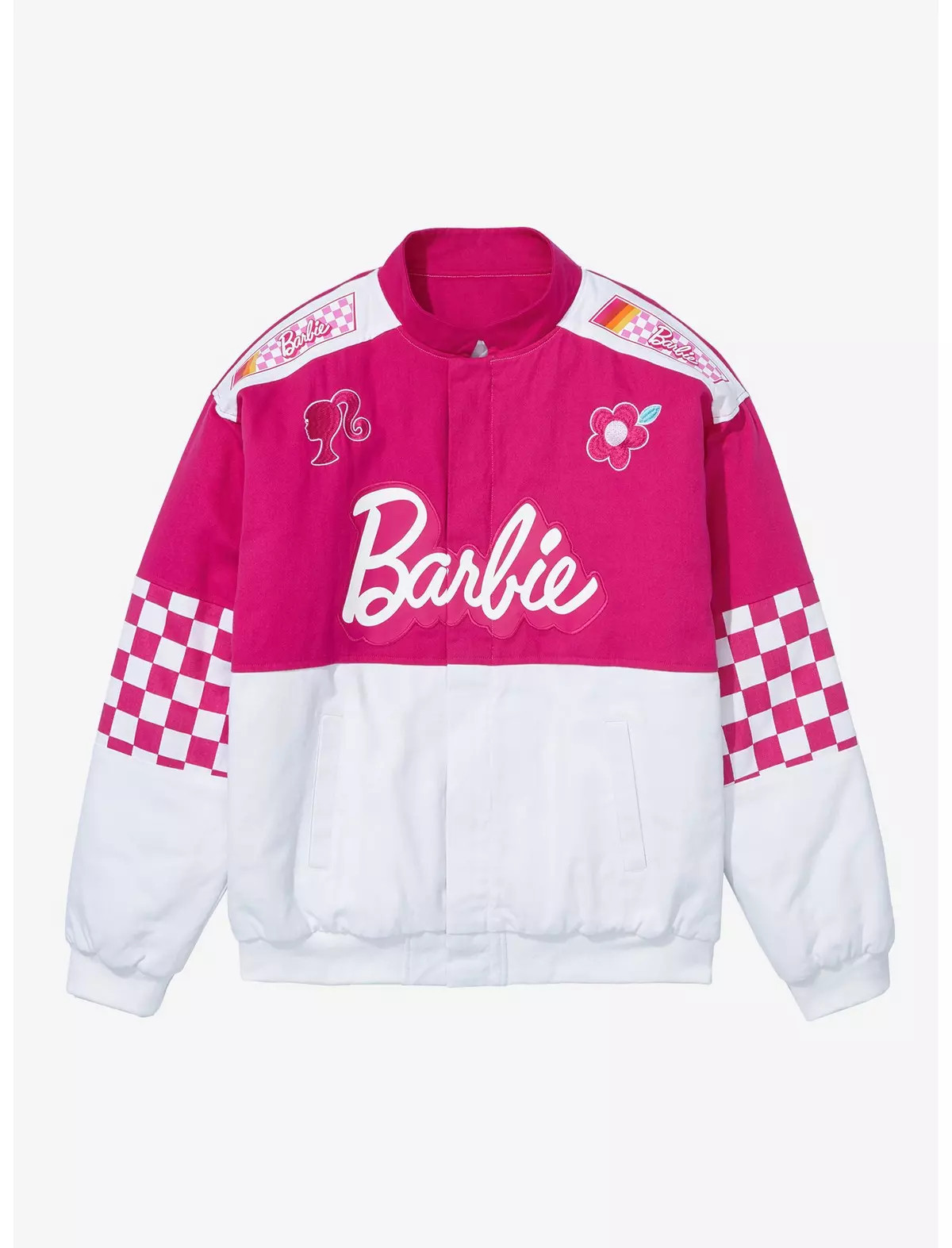 Barbie Checkered Racing Jacket - BoxLunch Exclusive | BoxLunch