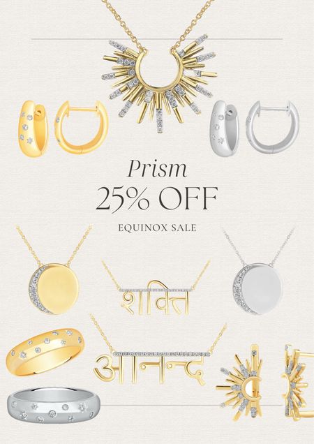 Prism Jewelry Equinox Sqle 
25% off 

 

#LTKsalealert