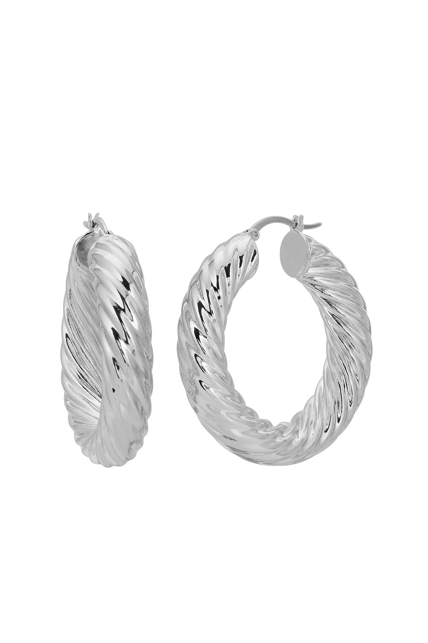 Large Gina Hoops | Lili Claspe