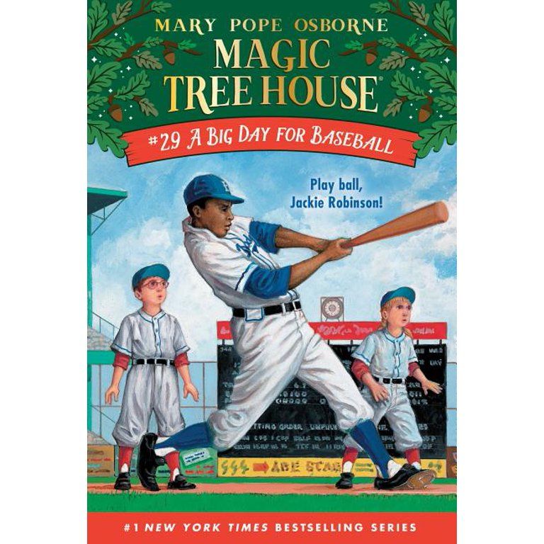 Magic Tree House (R): A Big Day for Baseball (Series #29) (Paperback) - Walmart.com | Walmart (US)