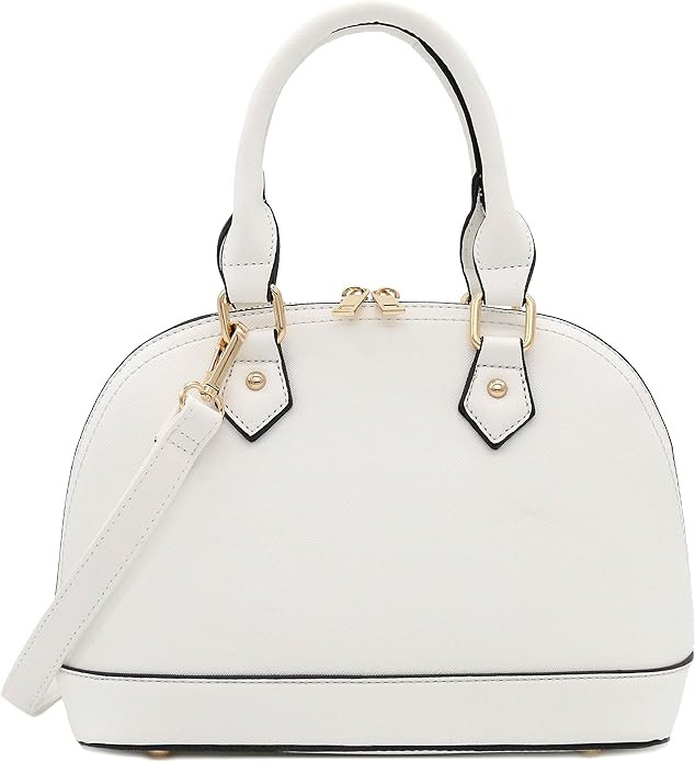 Zip-Around Saffiano Classic Dome Satchel | Amazon (US)