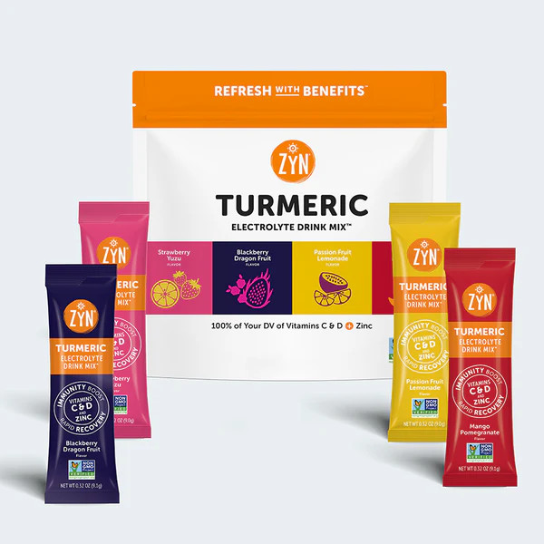 Turmeric Electrolyte Drink Mix - Variety Pack | Drink ZYN
