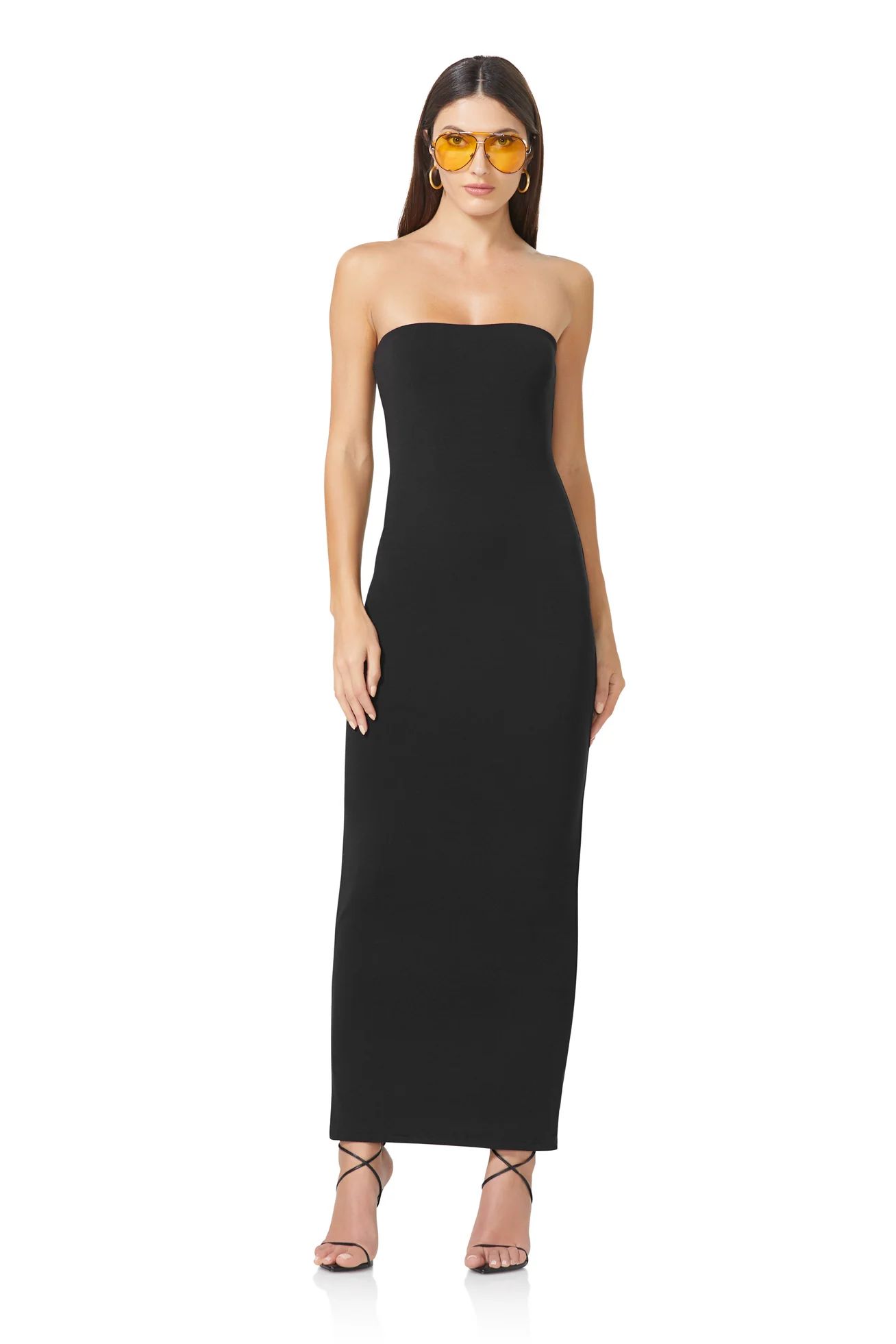 Dunn Column Maxi Dress - Noir | ShopAFRM