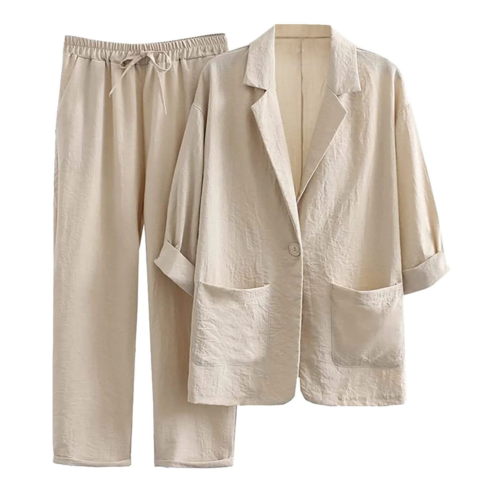 CFXNMZGR Senior Designer Women's Suits Long Sleeve Women's Office Dresses And Suits Of - Walmart.... | Walmart (US)