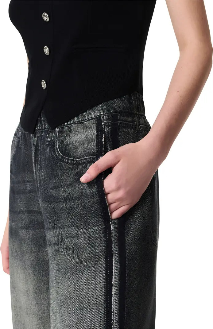 Miramar Track Stripe Cotton Terry Sweatpant Jeans | Nordstrom