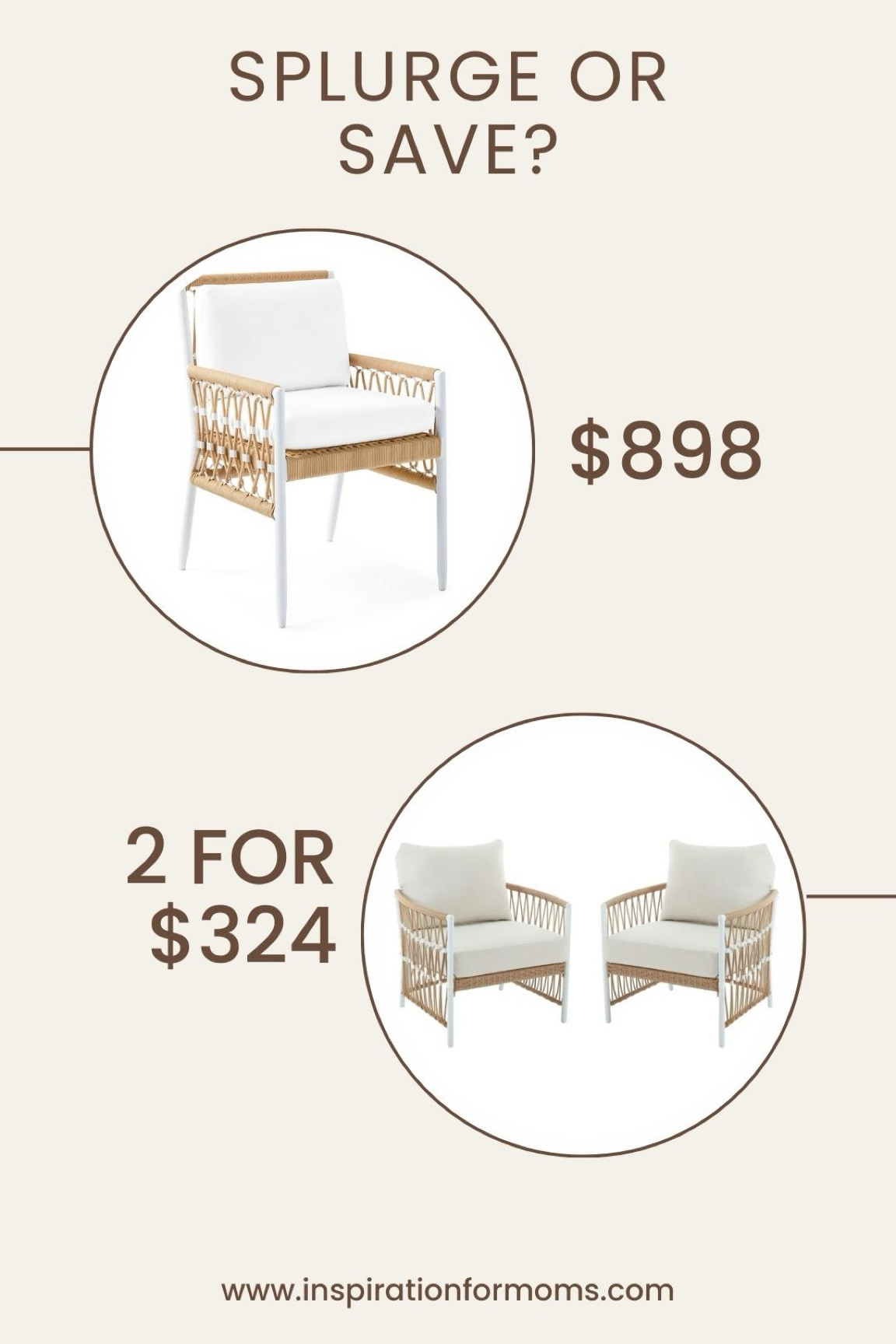 Great outdoor dining chairs! Get just one or buy two for half the price. No one has to know! 

Outdoor decor, outdoor furniture, look for less, shop the look, 

#LTKhome #LTKsalealert #LTKSeasonal