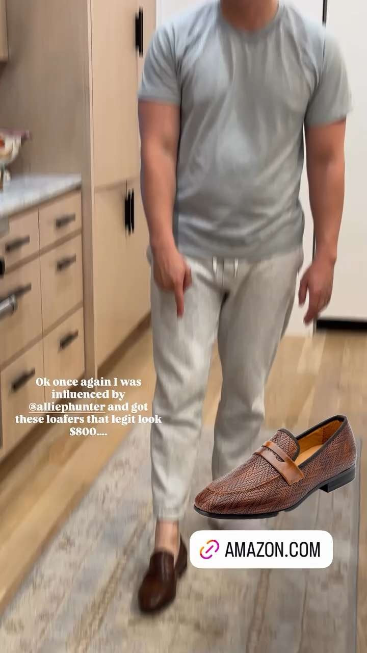These loafers legit look $800 

 #LTKootd #LTKMens