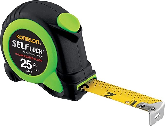 Komelon SL2825 Self Lock 25-Foot Power Tape | Amazon (US)