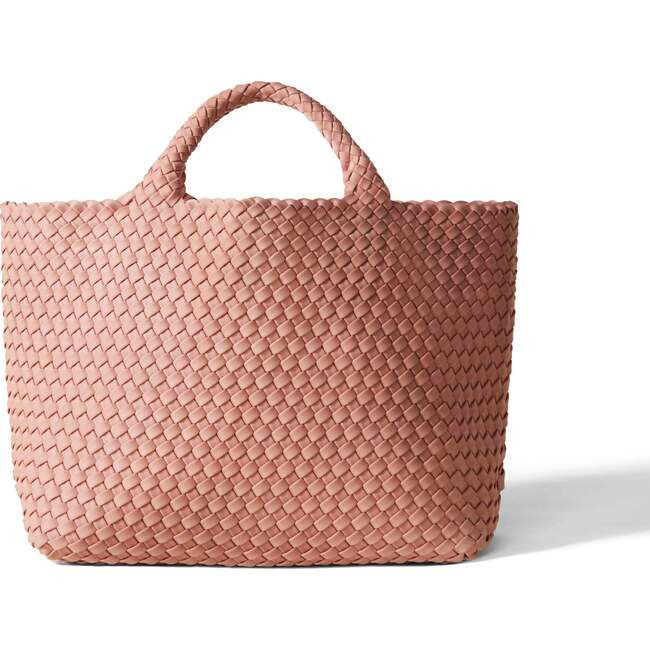 Naghedi NYC | Women's St. Barths Medium Handwoven Tote, Dusk - OS (Pink) | Maisonette | Maisonette