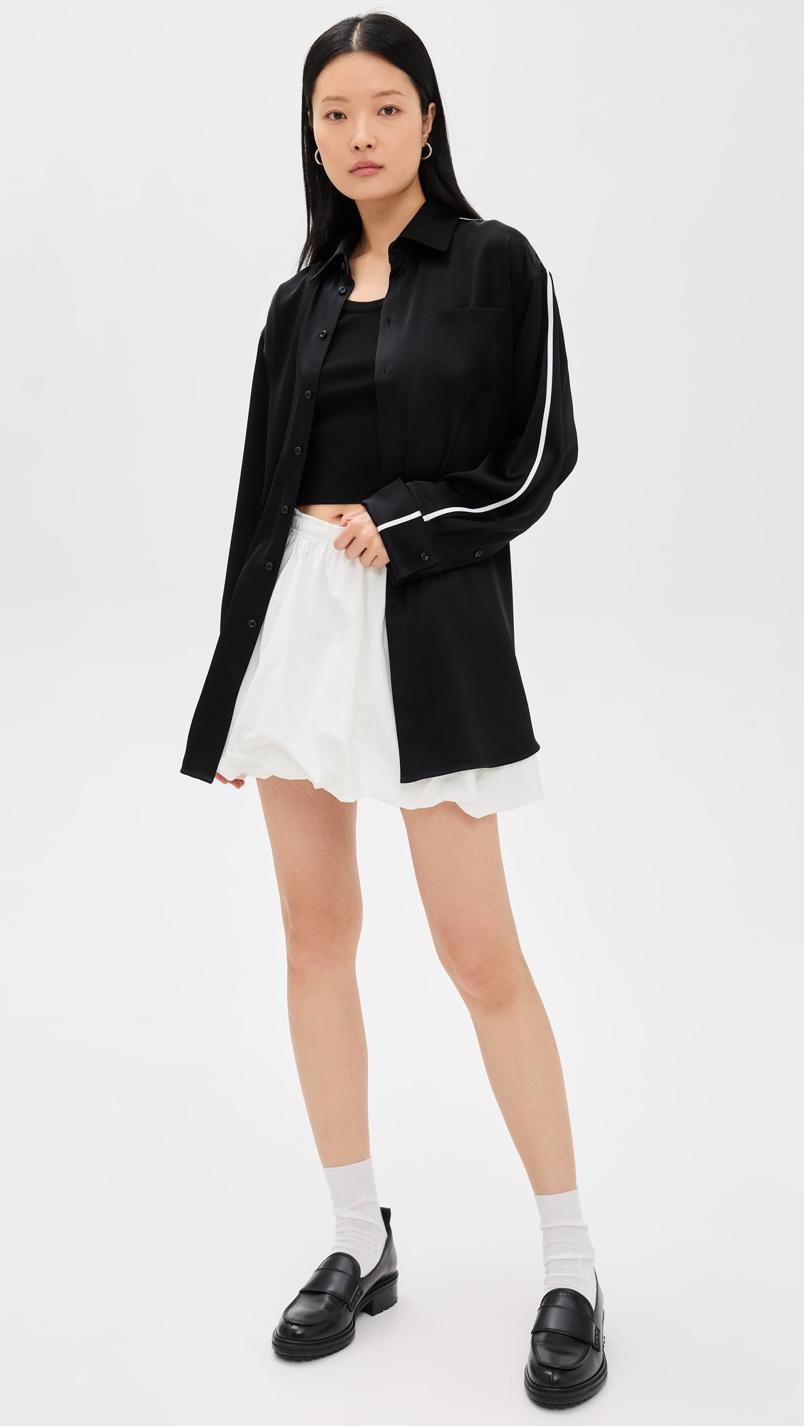 Drawstring Bubble Skirt | Shopbop