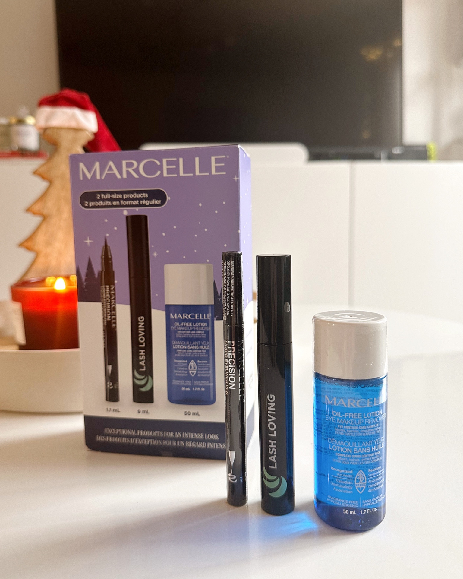Makeup essentials gift set from Marcelle Cosmetics! Includes 2 full-size products + one of the best eye makeup removers in the market. Highly recommend this bundle! #marcellecosmetics #drugstoremakeup #ltkbeauty 

#LTKfindsunder50 #LTKHoliday #LTKGiftGuide