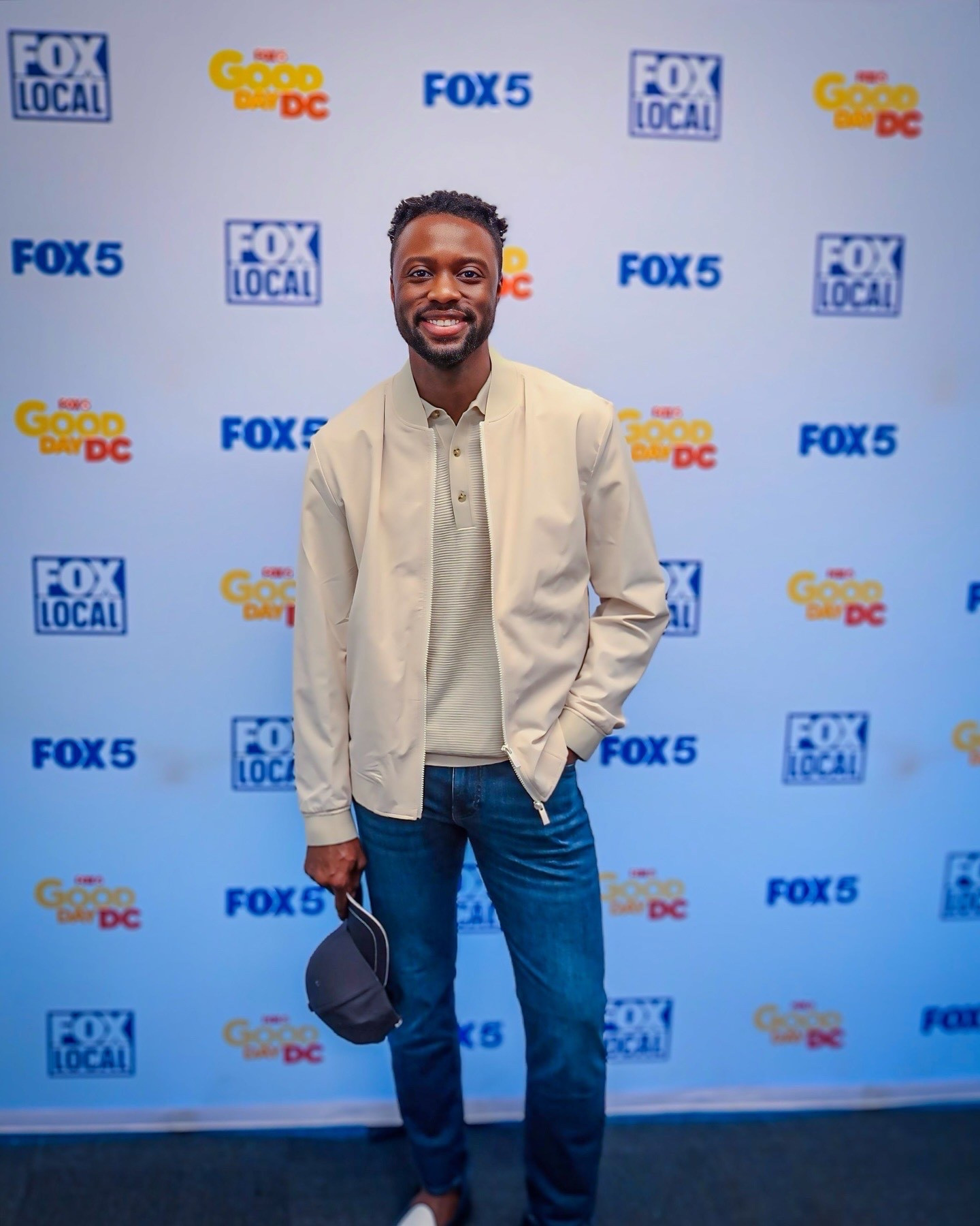 First of the looks showcased for my @fox5dc segment. It’s an elevated casual  look focusing on luxury fabrics and a statement jacket.

#LTKStyleTip #LTKSummerEdit #LTKMens