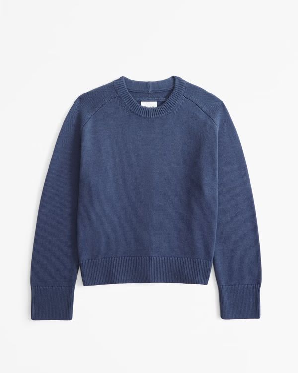 Women's The A&F Madeline Crew Sweater | Women's New Arrivals | Abercrombie.com | Abercrombie & Fitch (US)