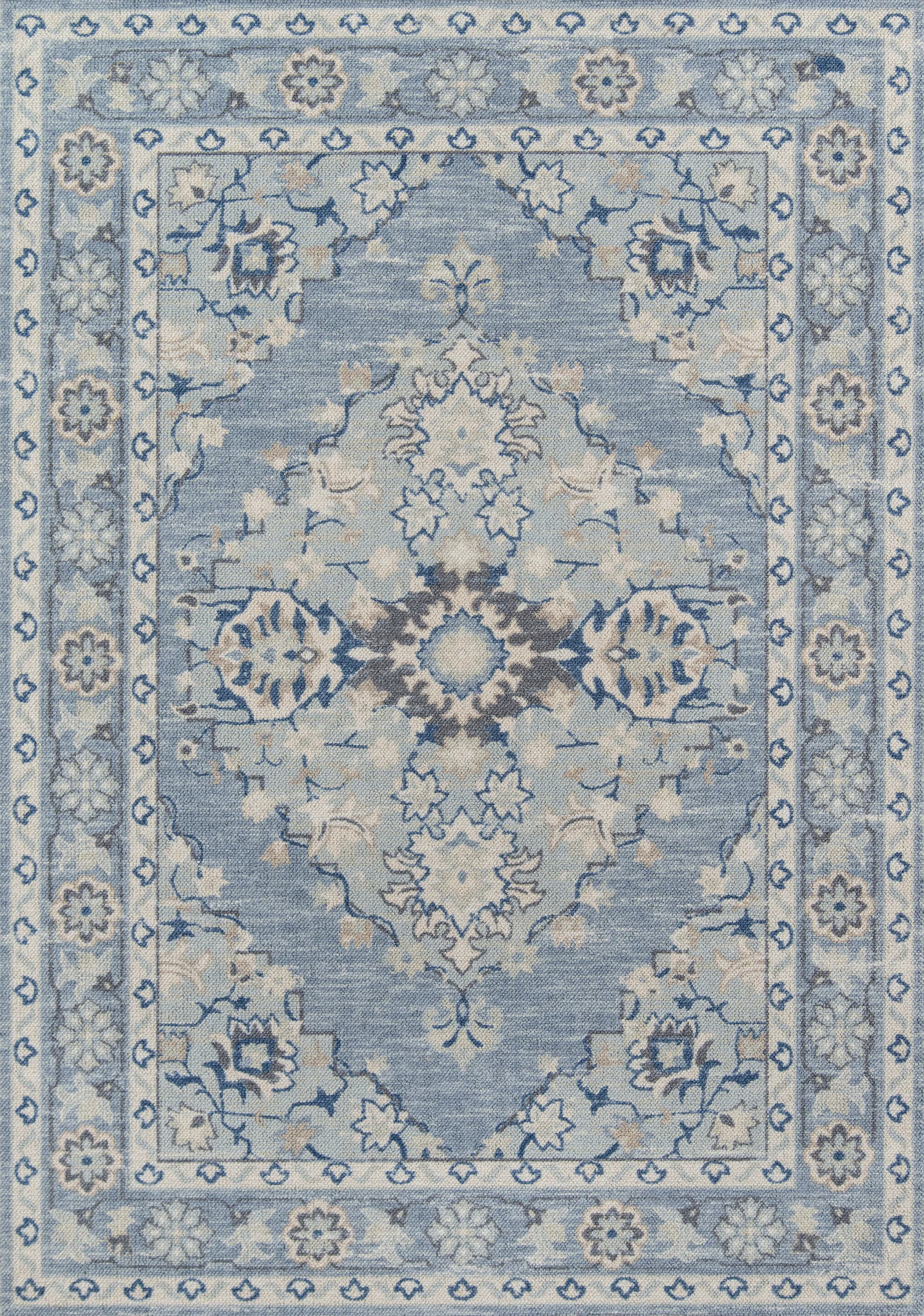 Blue  oriental oushak rug  | Wayfair North America